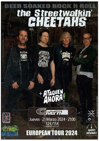 The Streetwalking’ Cheetahs + Ataquen Ahora!