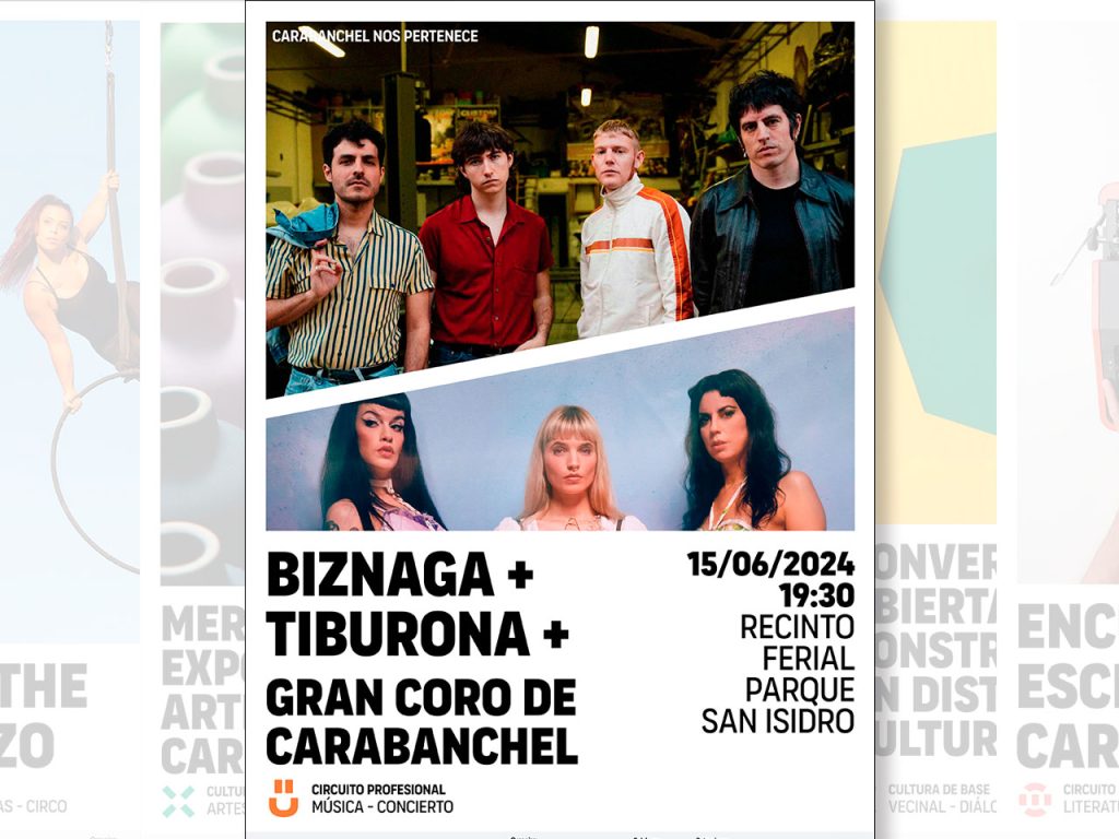Biznaga + Tiburona + Gran Coro de Carabanchel