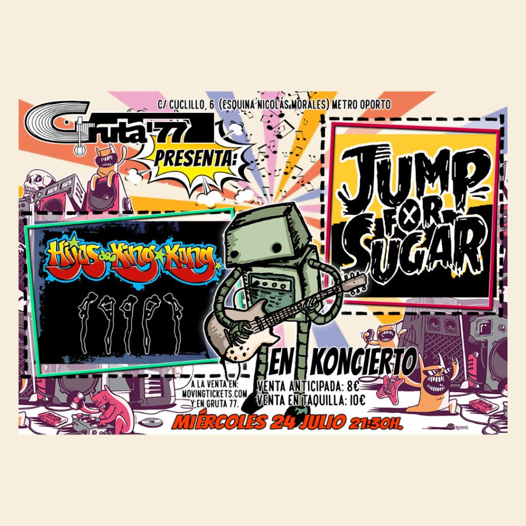 Jump For Sugar + Hijos de King Kong