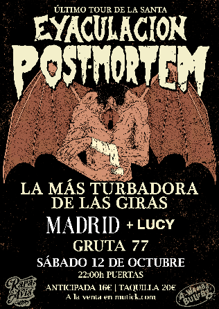 Eyaculación Post-Mortem + Lucy