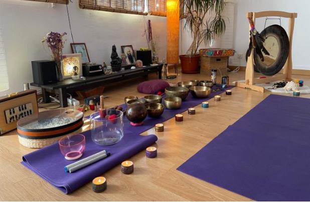 Yin Yoga y baño de sonido