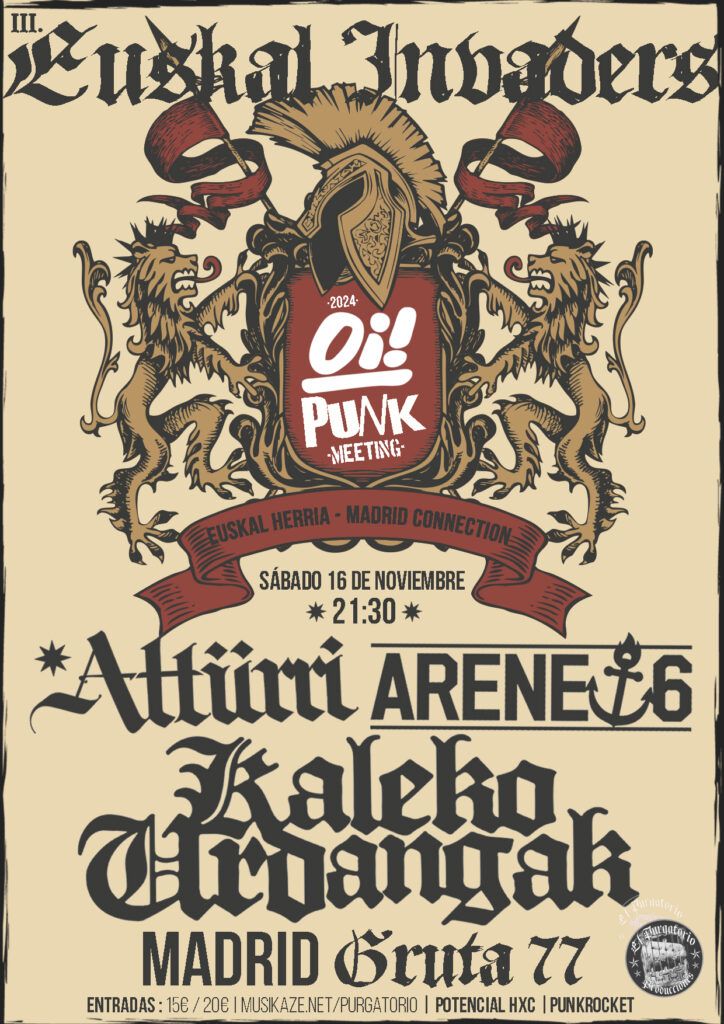 Kaleko Urdangak + Arene 6 + Atturri