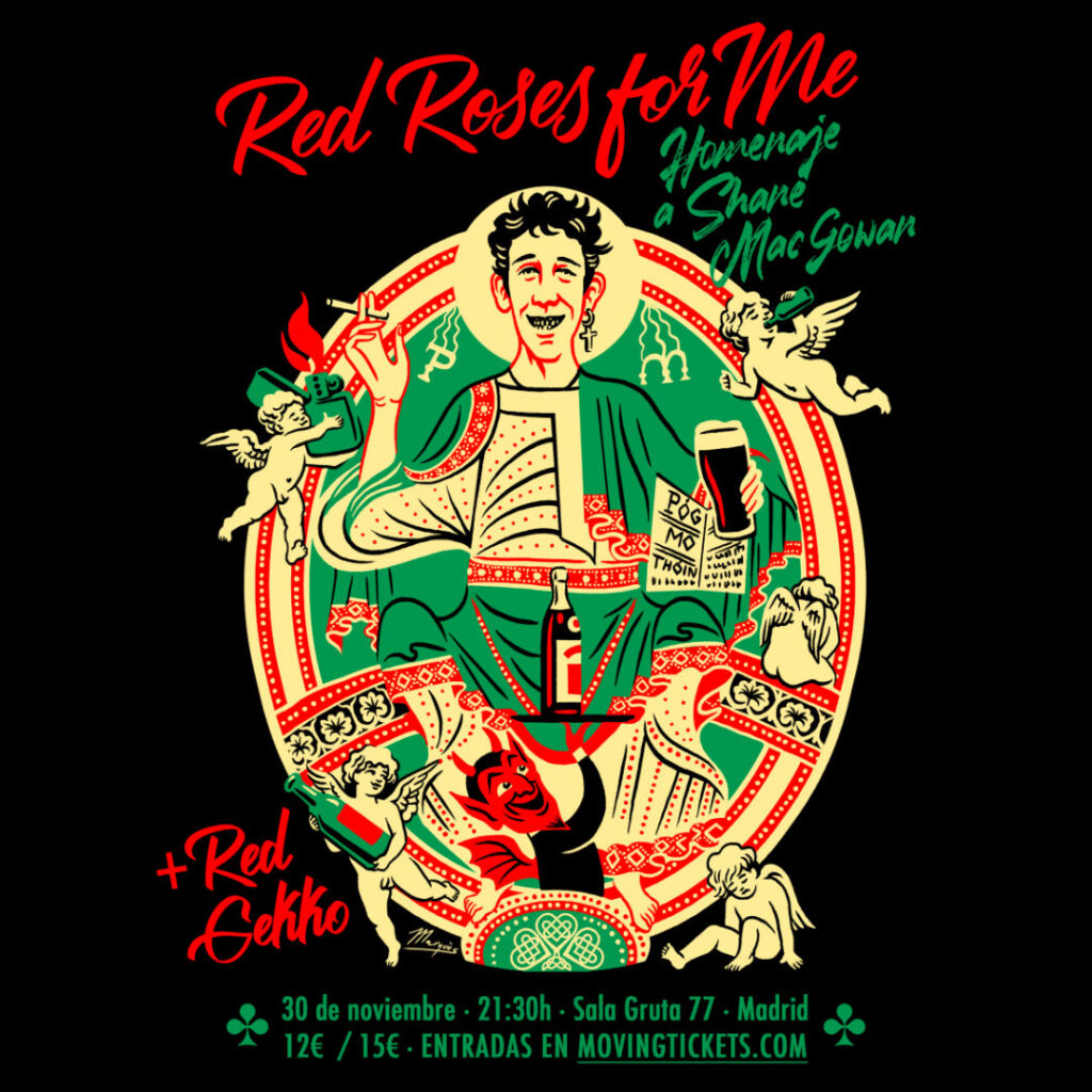 Red Roses for Me (Homenaje a Shane Macgowan – The Pogues)+ Red Gekko