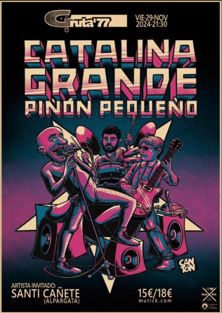Catalina Grande Piñón Pequeño + Santi Cañete (Alpargata)