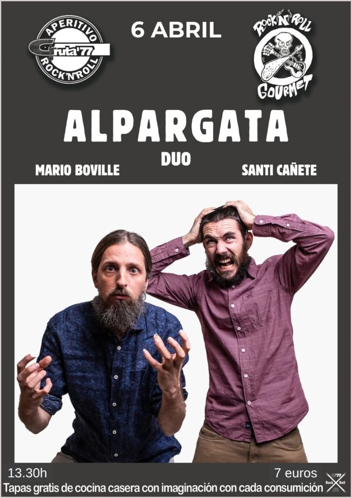 Aperitivo RnR: Alpargata Duo