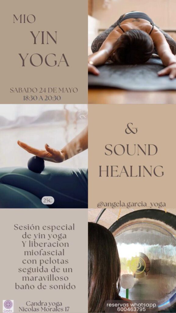 Yin yoga, liberación miofascial & Sound Healing