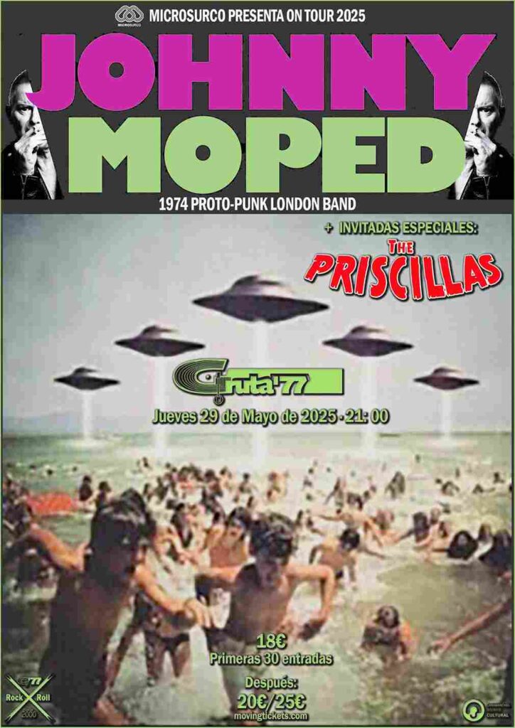 Johnny Moped +The Priscillas