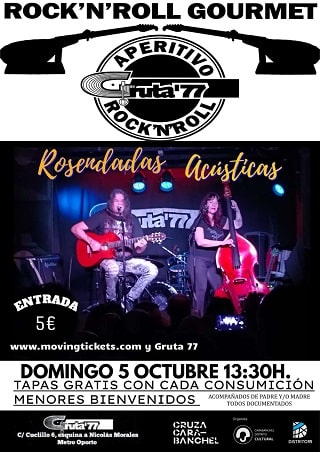 Aperitivo RnR: Rosendadas Acústicas- Cruza Carabanchel
