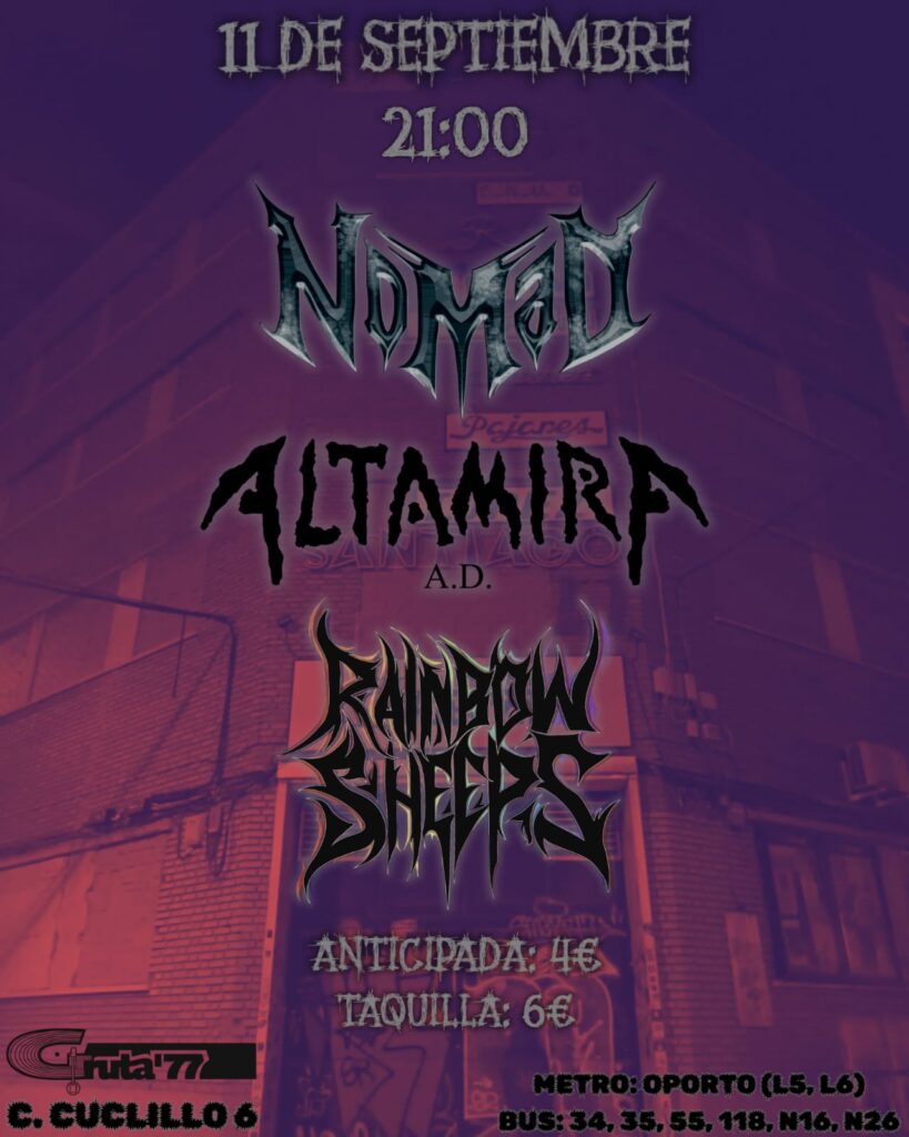 Nomad + Altamira a.d. + Rainbow sheeps