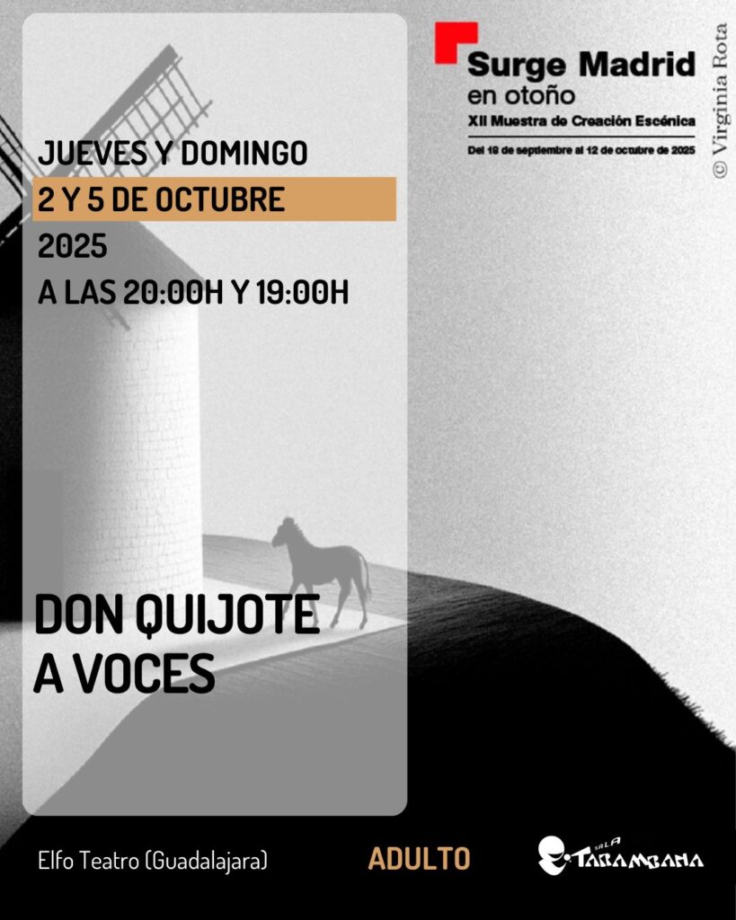 Surge Madrid 2025 – Don Quijote a Voces