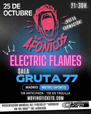 The Afónicos + Electric Flames