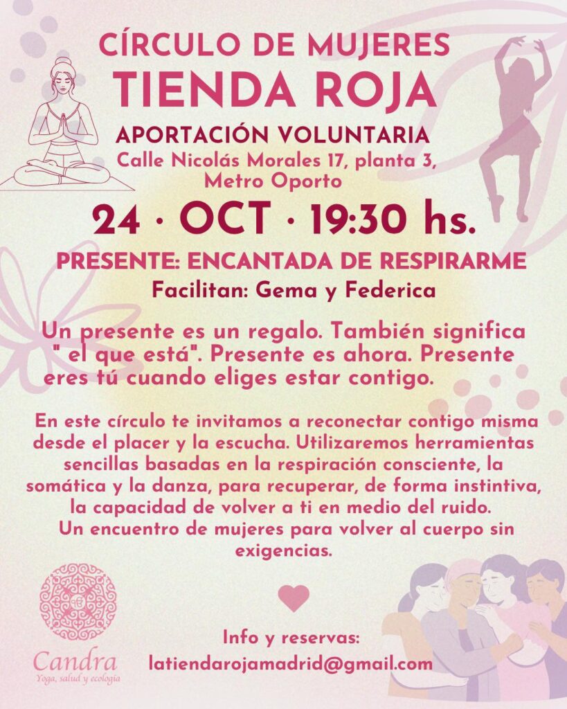 Circulo de mujeres, Tienda Roja