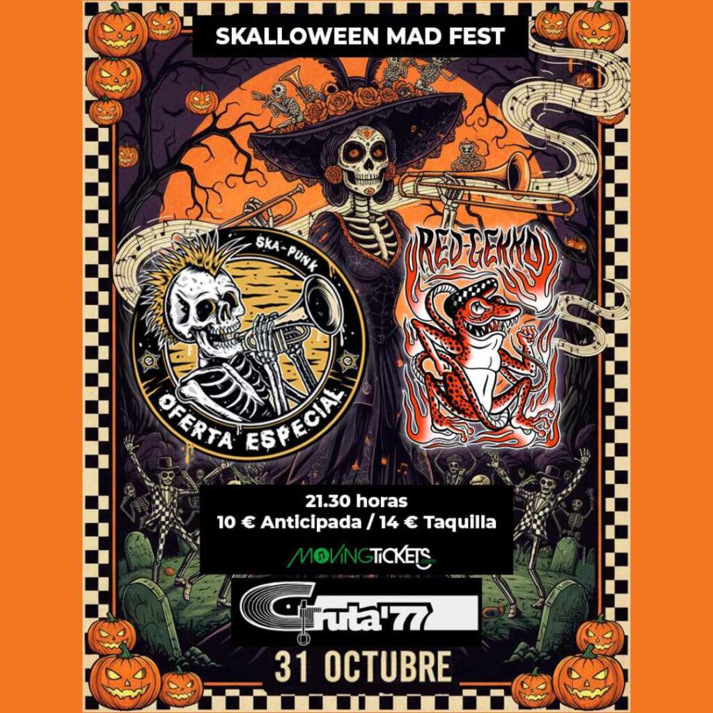 Skalloween: Oferta Especial + Red Gekko