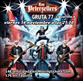 Los Petersellers regresan a Gruta77