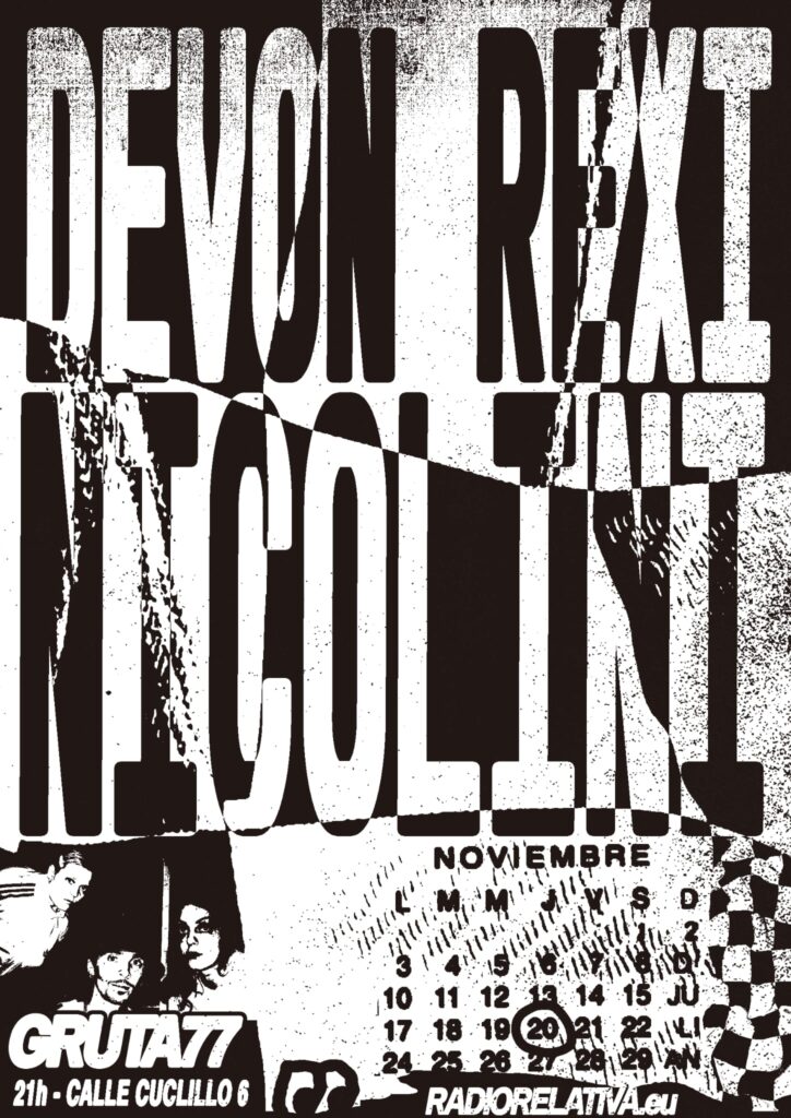 Radio Relativa Live! Devon Rexi – Nicolini