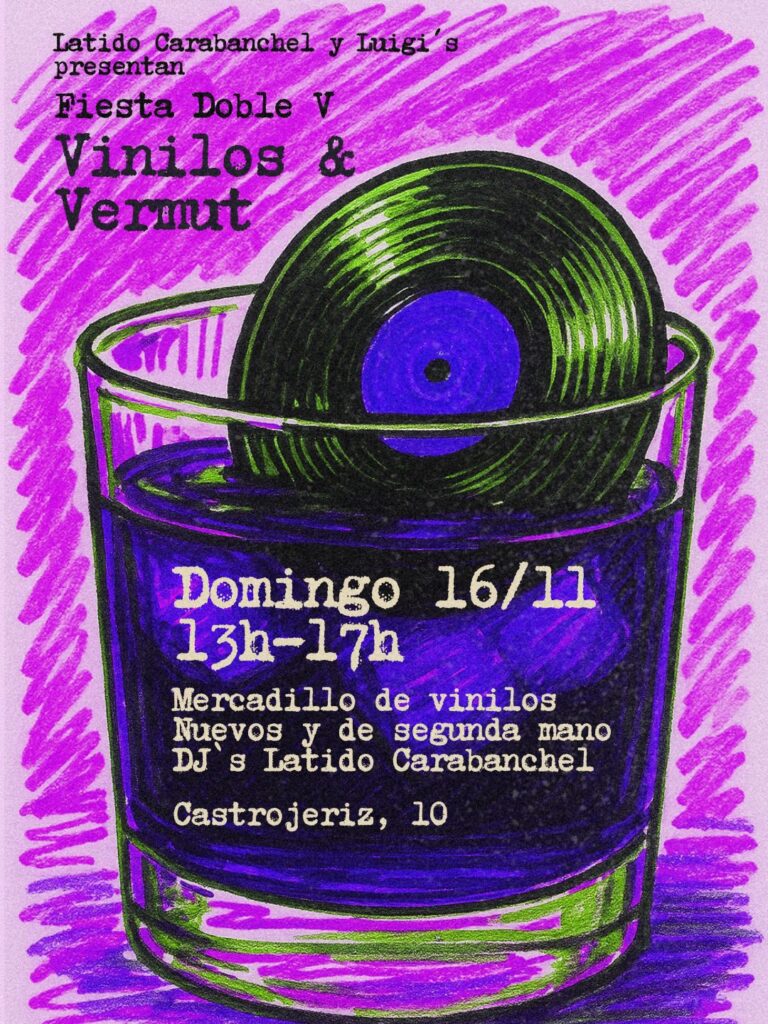 Fiesta Doble V – Vinilos y Vermut