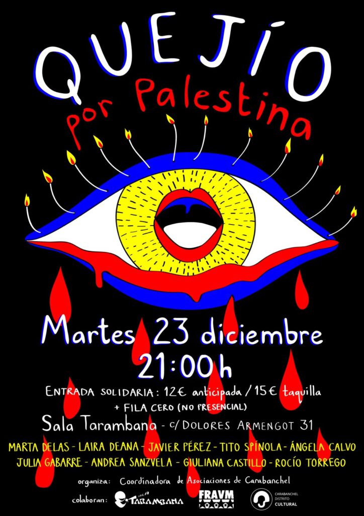 ¡Quejío por Palestina en Carabanchel!