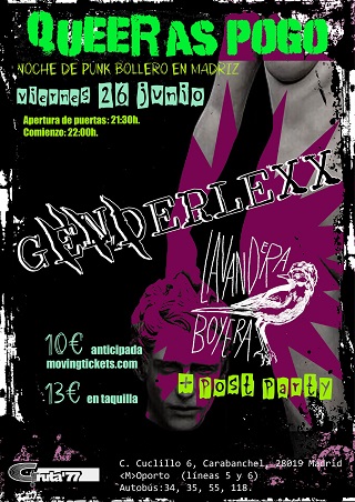 Genderlexx y Lavandera Boyera