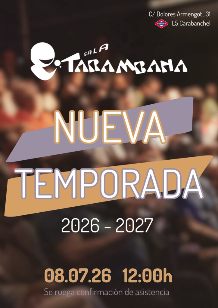 Nueva temporada 2026–2027 de Sala Tarambana