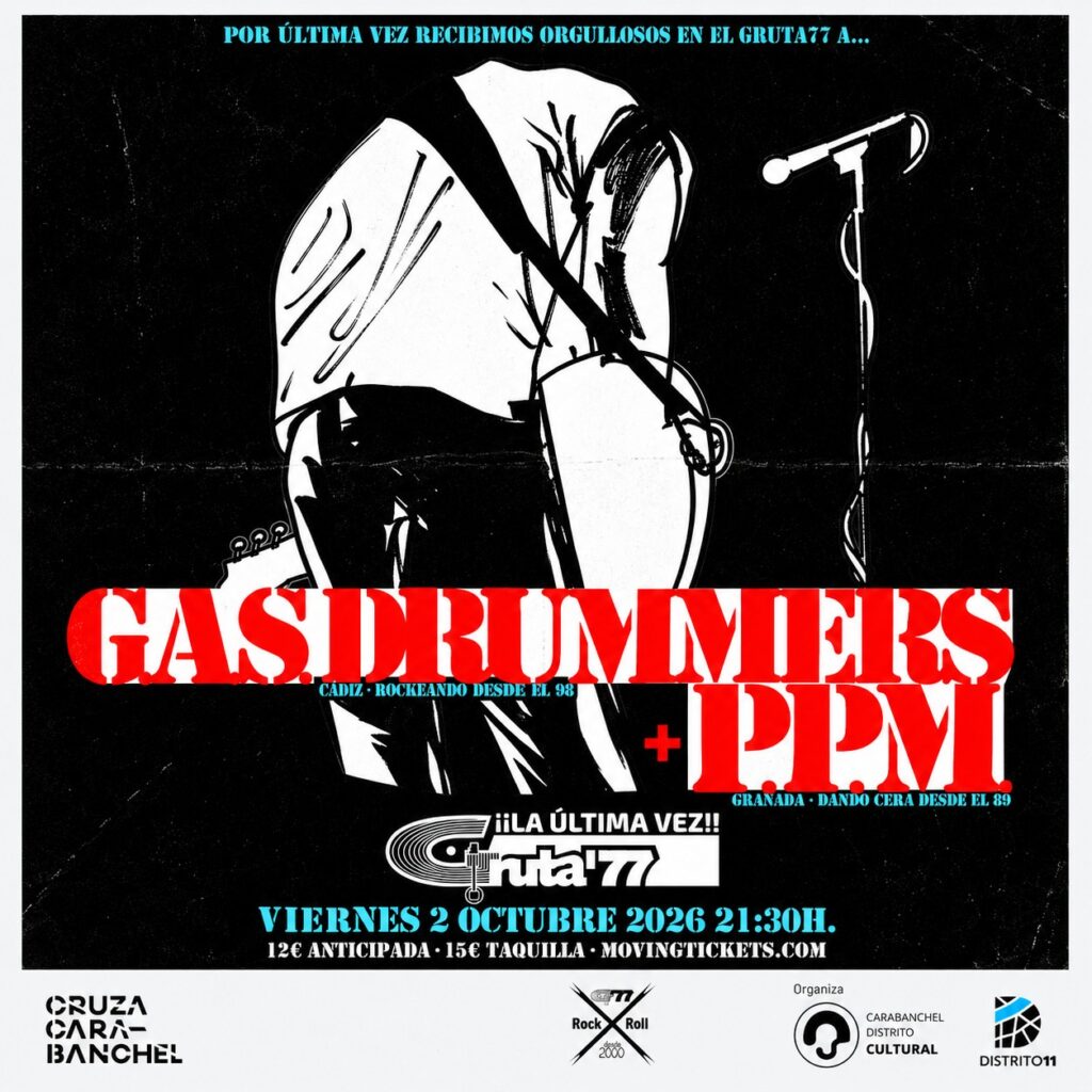 Gasdrummers + PPM Cruza Carabanchel