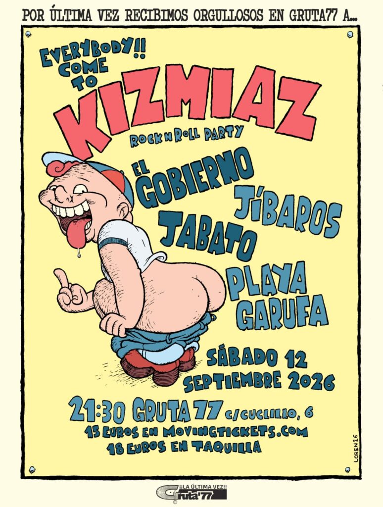 El Gobierno + Jíbaros + Jabato + Playa Garufa en Gruta77